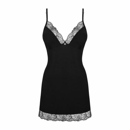 Babydoll encaje floral susurro nocturno [6]