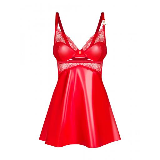 Babydoll Rojo Romántico y provocador [2]
