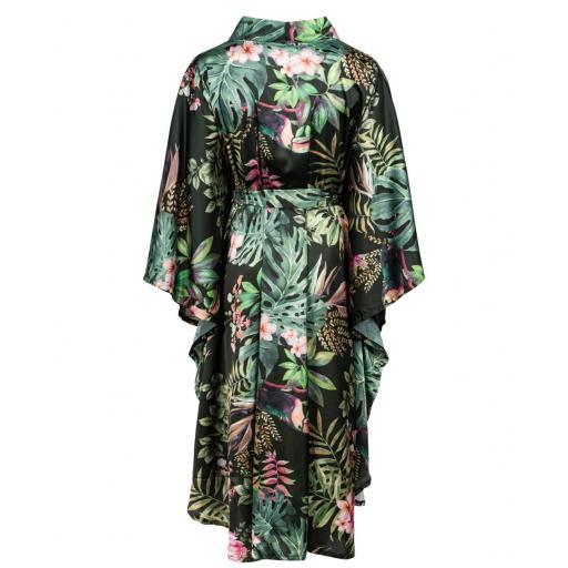 Bata Kimono de Seducción Tropical [4]