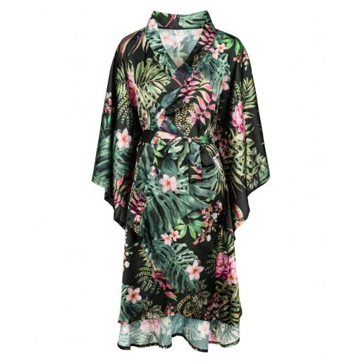 Bata Kimono de Seducción Tropical [3]