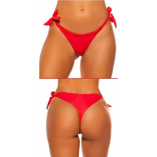 Bikini slip tanga rojo para combinar [2]