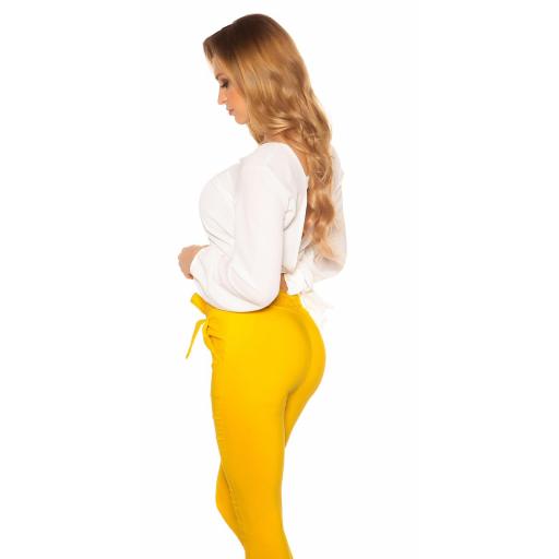 Blusa blanca con espalda descubierta  [12]