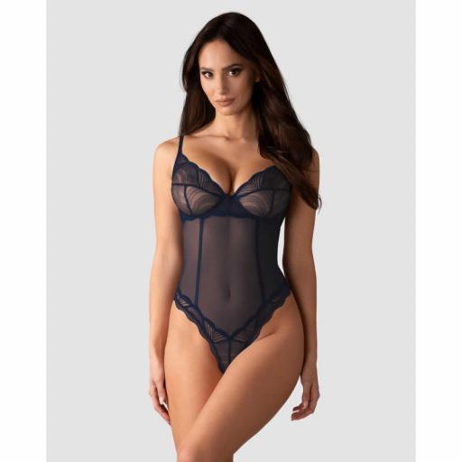 Body Azul con Entrepierna Abierta [2]