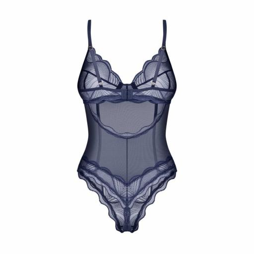 Body Azul con Entrepierna Abierta [3]