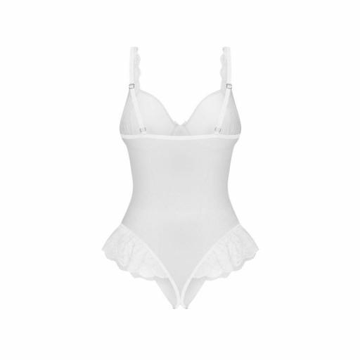 Body Blanco Transparente con Abertura [2]