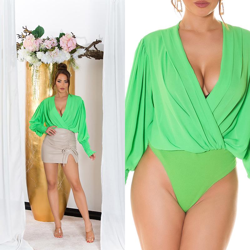 Styleboom Fashion Mujer Body verde