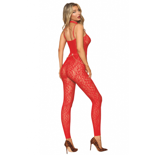 Body exotico sin costuras rojo [1]