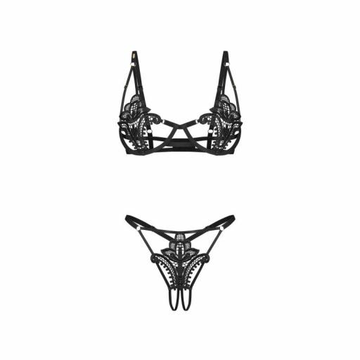 Conjunto de 2 piezas en negro profundo [3]