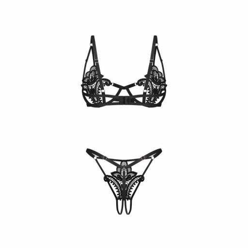 Conjunto de 2 piezas en negro profundo [4]