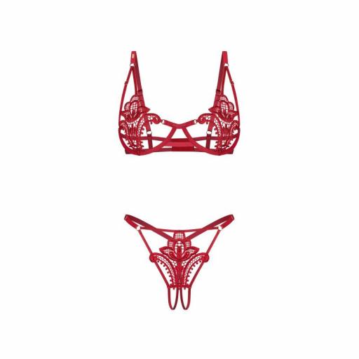 Conjunto de 2 piezas en rojo intenso [3]