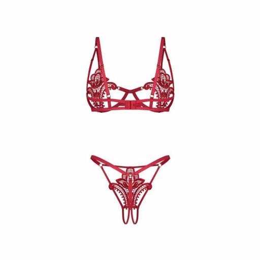 Conjunto de 2 piezas en rojo intenso [4]