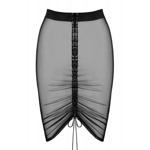 Falda tul negra traviesa ajustable [5]