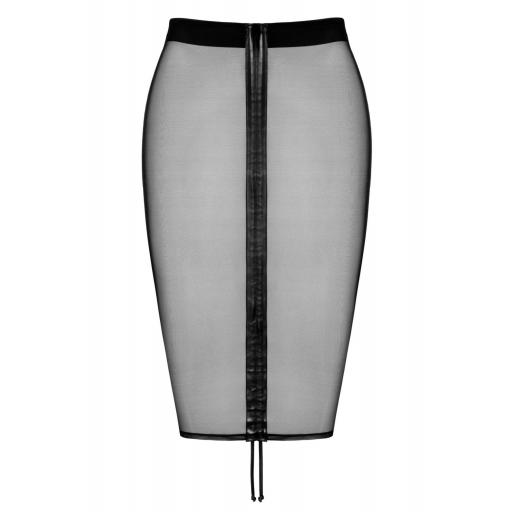 Falda tul negra traviesa ajustable [6]