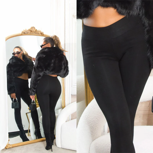 Leggings de cintura alta negro [14]