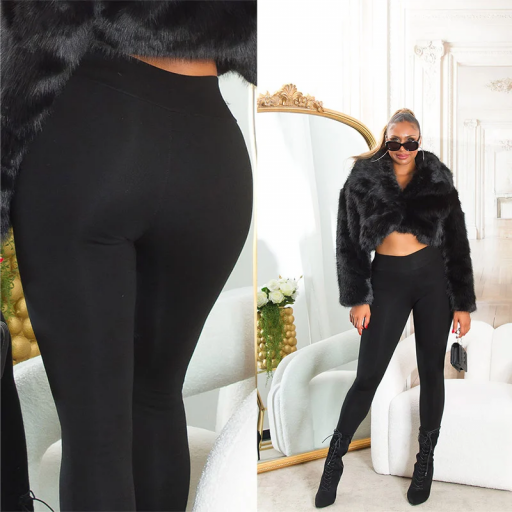 Leggings de cintura alta negro [13]