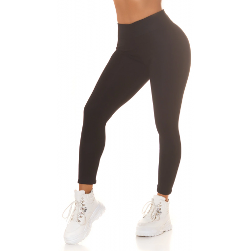 Leggings de cintura alta negro [4]