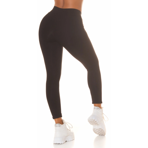 Leggings de cintura alta negro [5]