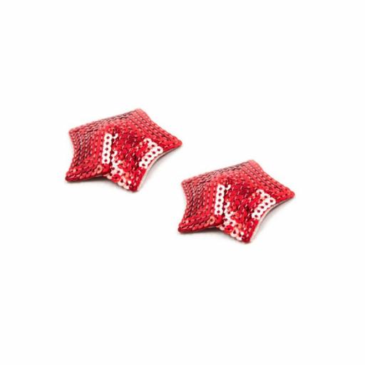 Pezoneras adhesivos reutilizables rojas [1]