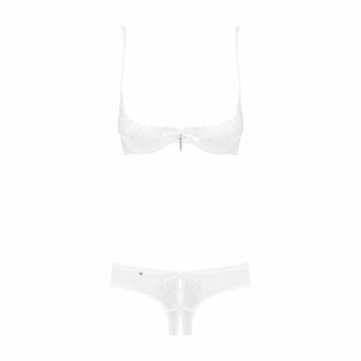 Provocador conjunto abierto en blanco [5]