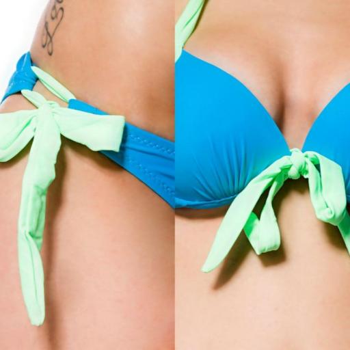 Push-up bikini sexy doble tono Marina  [2]