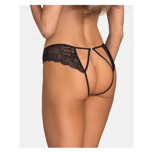Tanga abierta de encaje con tiras joyas [1]