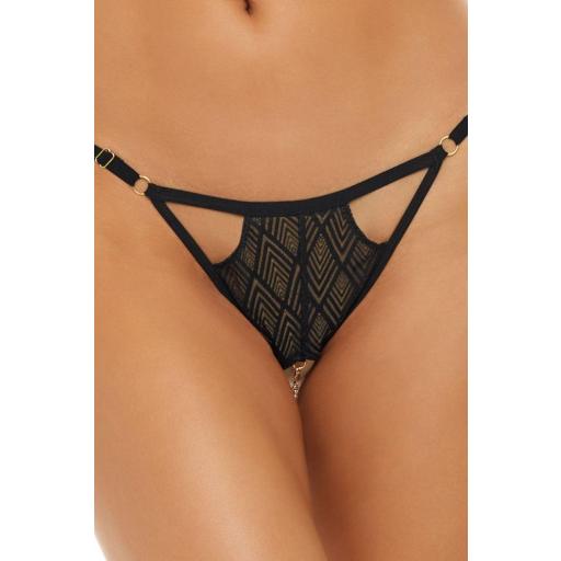 Tanga de fantasía y cadenas removibles [2]