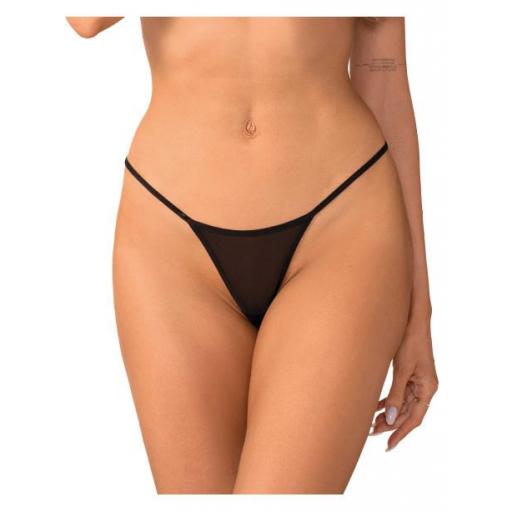 Tanga Negra Mariposa  [0]
