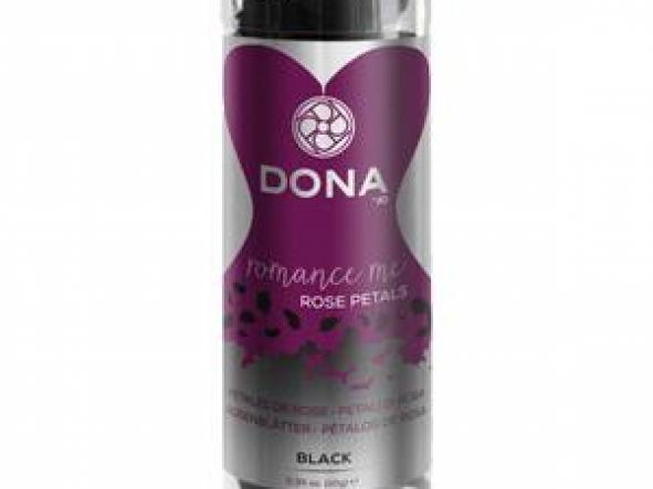 DONA PETALOS DE ROSA NEGRO