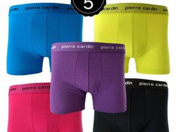 SET 5 BOXERS PIERRE CARDIN MULTICOLOR