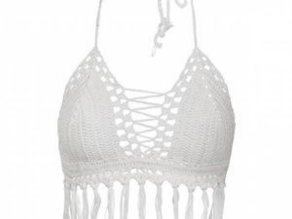 BIKINI WEAVEFRINGE BLANCO [0]