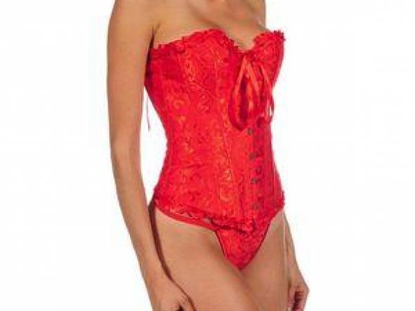 INTIMAX CORSET ATENEA ROJO