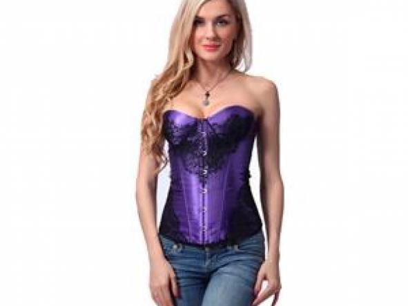 INTIMAX CORSET MORGANA MORADO