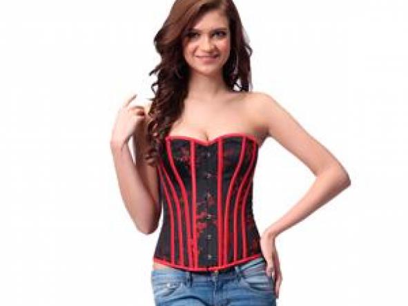 INTIMAX ASLYNN CORSET ROJO