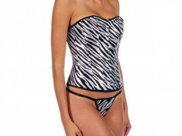 INTIMAX CORSET ZEBRA GRIS [0]