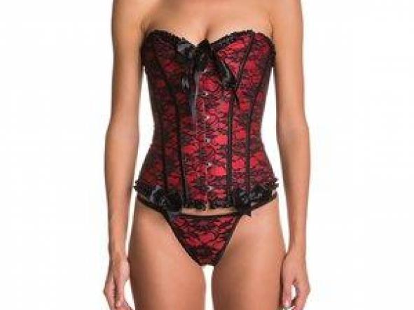 INTIMAX CORSET NOCHE ROJO [0]