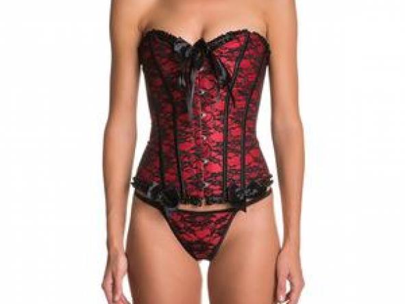 INTIMAX CORSET NOCHE ROJO [0]