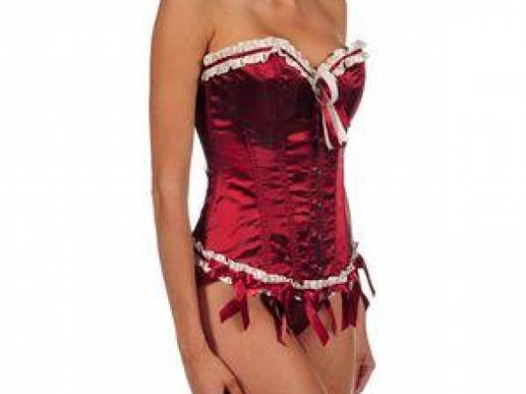 INTIMAX CORSET PERSEFONE GRANATE