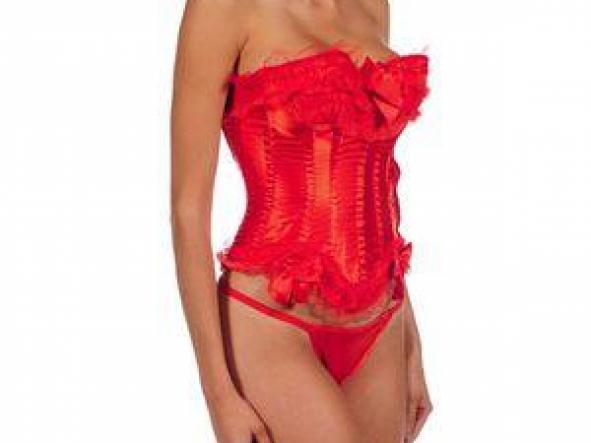 INTIMAX CORSET DIANA ROJO