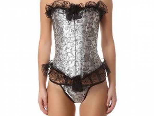 INTIMAX CORSET PERLADO GRIS [0]