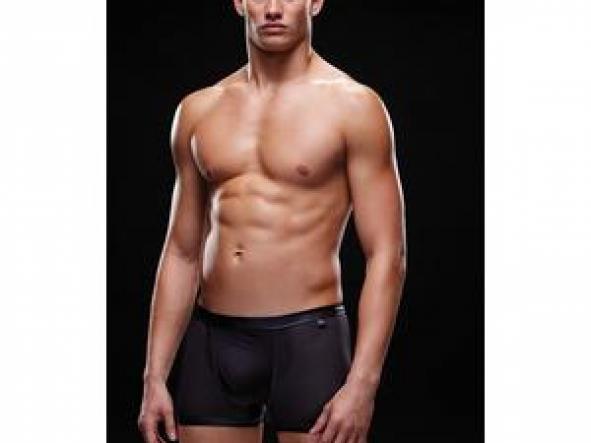 ENVY ATHLETIC BOXER EFECTO MOJADO NEGRO [0]