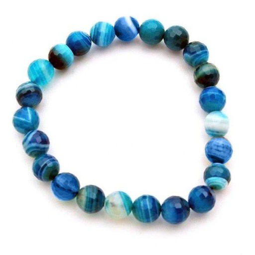 Pulsera Ágata Azul