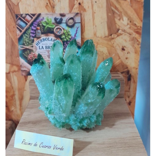 ​Racimo de Cuarzo Verde