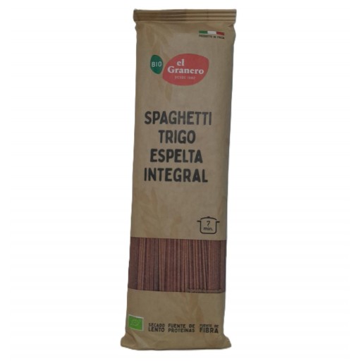 Spaghetti Trigo Espelta Integral Bio
