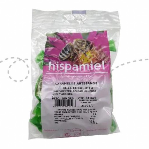 Caramelos Miel y Eucalipto