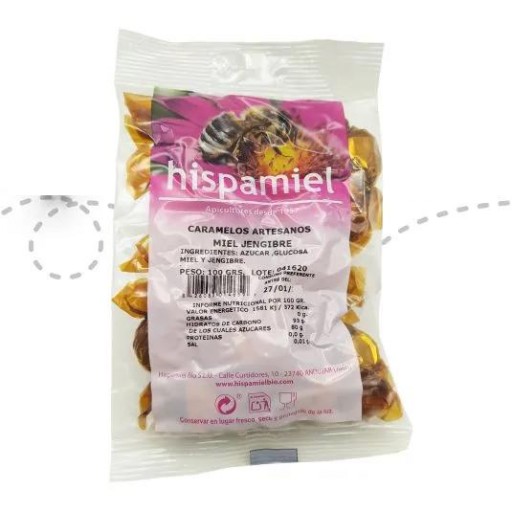 Caramelos Miel y Jengibre