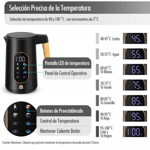 Hervidor Eléctrico de Acero Inoxidable [3]