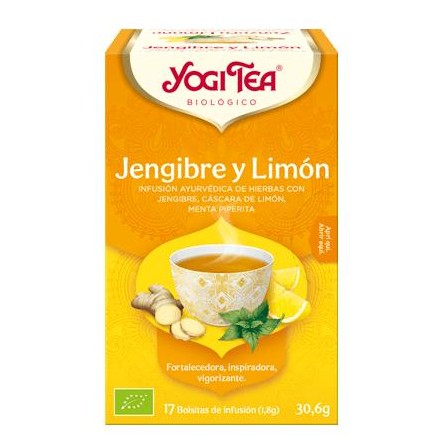 Yogi Tea Jengibre y Limón [0]