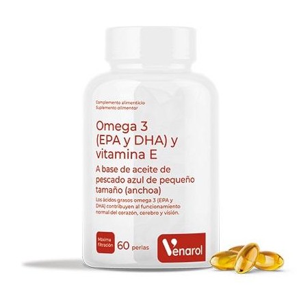 Omega 3 EPA, DHA y Vitamina E