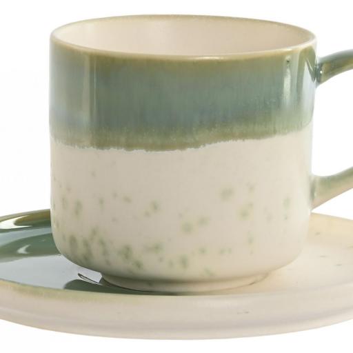 Taza Plato Porcelana