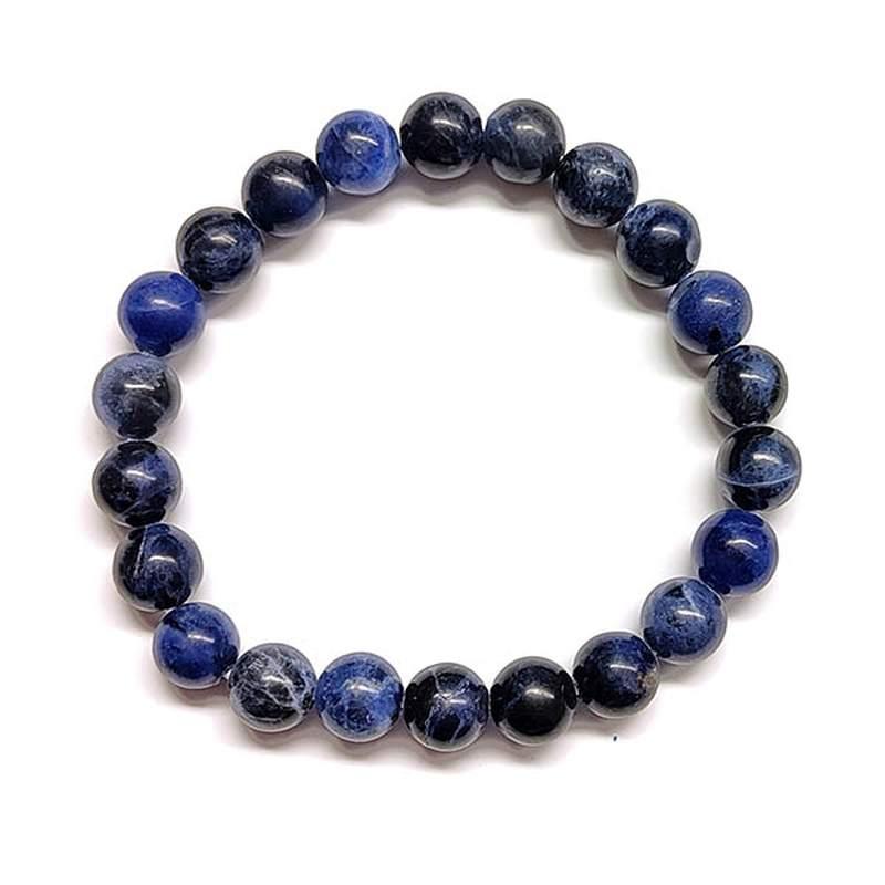 Pulsera de Sodalita Bolas
